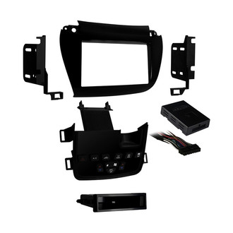 Metra® - Double DIN Matte Black Stereo Dash Kit