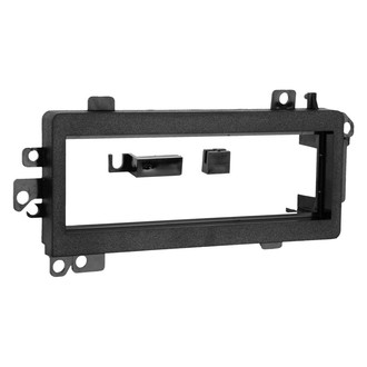 Metra® - Single DIN Black Stereo Dash Kit with Trim Plate