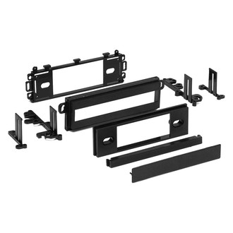Metra® - Single DIN Black Stereo Dash Kit with Equalizer Housing
