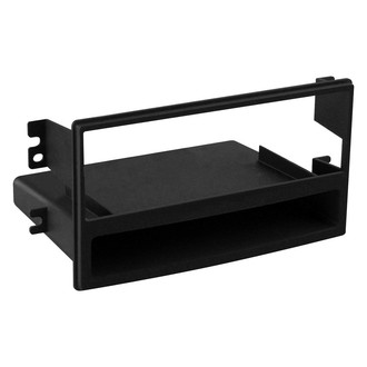 Metra® - Single DIN Black Stereo Dash Kit with Storage Pocket