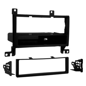 Metra® - Single DIN Black Stereo Dash Kit with Storage Pocket