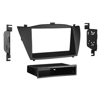Metra® - Double DIN Matte Black Stereo Dash Kit