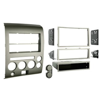 Metra® - Double DIN Black Stereo Dash Kit with Dual Zone Climate Controls