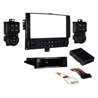 Metra® - Double DIN Matte Black Stereo Dash Kit