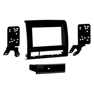 Metra® - Single DIN Matte Black Stereo Dash Kit