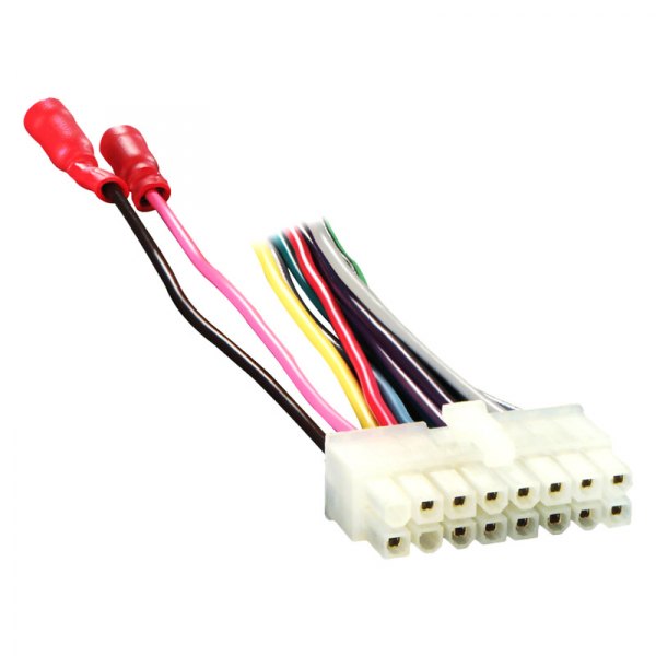 Metra® - 16-pin Wiring Harness with Aftermarket Stereo Plugs for Clarion