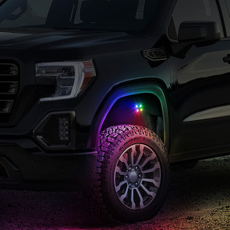 Metra® - Multicolor LED Rock Lights