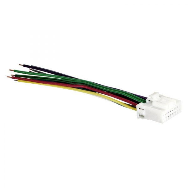 Metra® - 16-pin Wiring Harness with Aftermarket Stereo Plugs for Panasonic