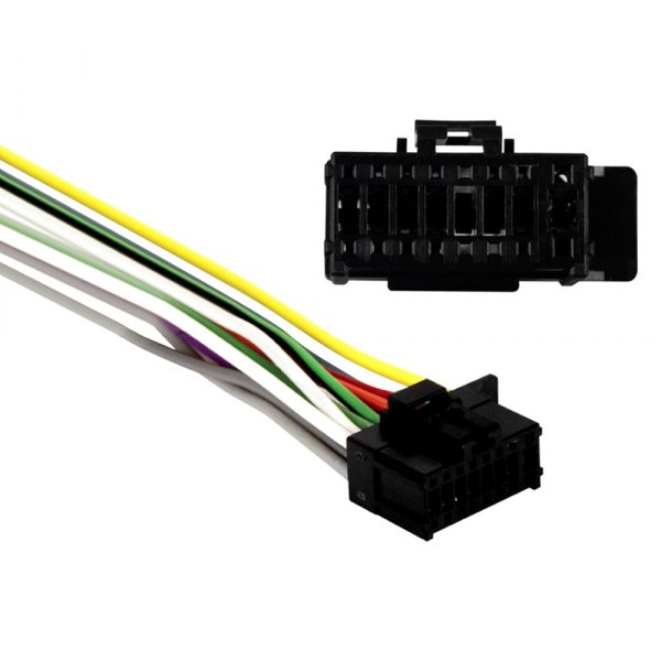 Metra® - 16-pin Wiring Harness with Aftermarket Stereo Plugs for Pioneer