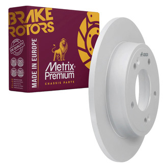 Metrix Premium Chassis Parts® - Solid Rear Brake Rotor