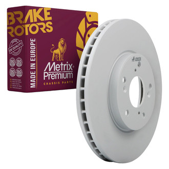 Metrix Premium Chassis Parts® - Vented Front Brake Rotor