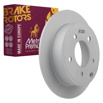 Metrix Premium Chassis Parts® - Solid Rear Brake Rotor