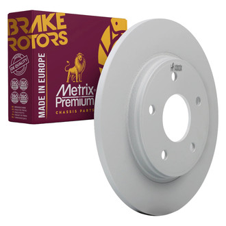 Metrix Premium Chassis Parts® - Solid Rear Brake Rotor