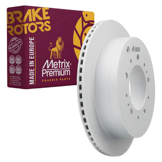 Metrix Premium Chassis Parts® - Vented Rear Brake Rotor