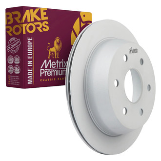Metrix Premium Chassis Parts® - Vented Rear Brake Rotor