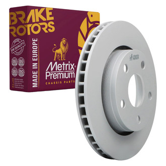 Metrix Premium Chassis Parts® - Vented Front Brake Rotor