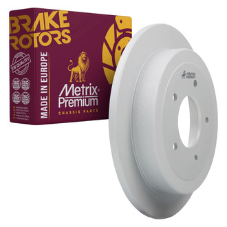 Metrix Premium Chassis Parts® - Solid Rear Brake Rotor