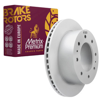 Metrix Premium Chassis Parts® - Vented Rear Brake Rotor