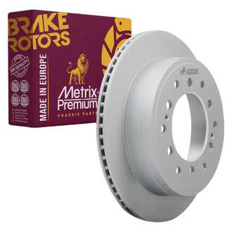 Metrix Premium Chassis Parts® - Vented Rear Brake Rotor