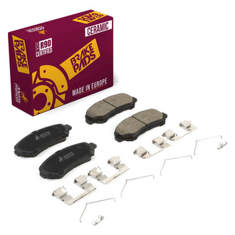 Metrix Premium Chassis Parts® - Ceramic Front Disc Brake Pads