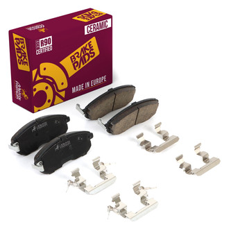 Metrix Premium Chassis Parts® - Ceramic Front Disc Brake Pads