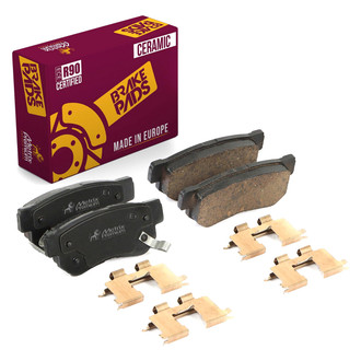 Metrix Premium Chassis Parts® - Ceramic Rear Disc Brake Pads