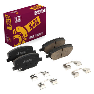 Metrix Premium Chassis Parts® - Ceramic Front Disc Brake Pads