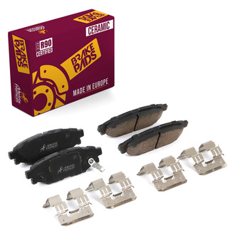 Metrix Premium Chassis Parts® - Ceramic Rear Disc Brake Pads