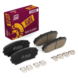 Metrix Premium Chassis Parts® - Ceramic Front Disc Brake Pads