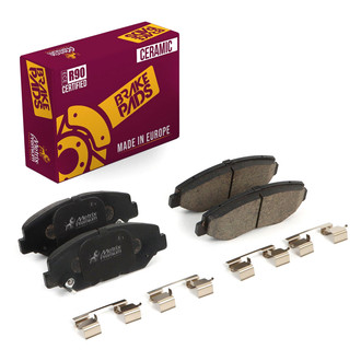Metrix Premium Chassis Parts® - Ceramic Front Disc Brake Pads
