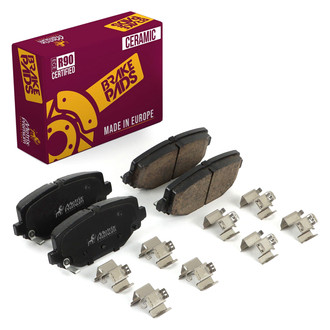 Metrix Premium Chassis Parts® - Ceramic Rear Disc Brake Pads