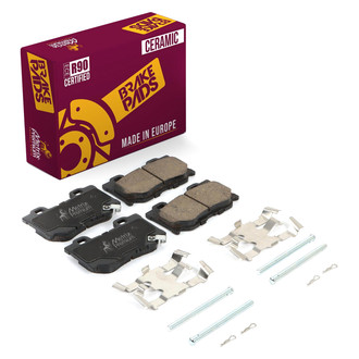 Metrix Premium Chassis Parts® - Ceramic Rear Disc Brake Pads