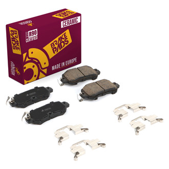 Metrix Premium Chassis Parts® - Ceramic Rear Disc Brake Pads