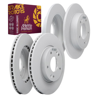 Metrix Premium Chassis Parts® - Front and Rear Brake Rotor Set