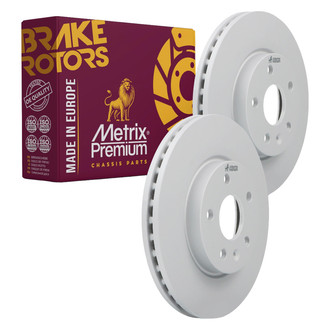 Metrix Premium Chassis Parts® - Vented Front Brake Rotors