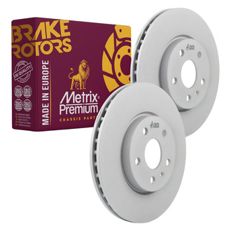 Metrix Premium Chassis Parts® - Vented Front Brake Rotors