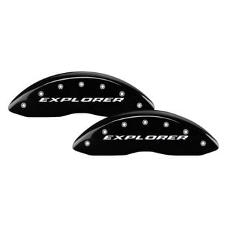 MGP® - Gloss Black Caliper Covers with Explorer Engraving (Full Kit, 4 pcs)