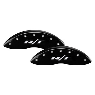 MGP® - Gloss Black Caliper Covers with RT Engraving (Full Kit, 4 pcs)