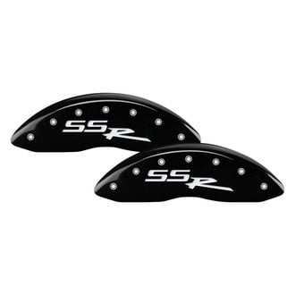 MGP® - Gloss Black Caliper Covers with SSR Logo Engraving (Full Kit, 4 pcs)