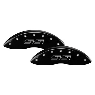 MGP® - Gloss Black Caliper Covers with SS Avalanche Engraving (Full Kit, 4 pcs)