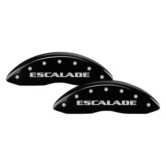 MGP® - Gloss Black Caliper Covers with Escalade / EXT Engraving (Full Kit, 4 pcs)