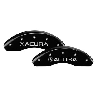MGP® - Gloss Black Caliper Covers with Acura / RDX Engraving (Full Kit, 4 pcs)