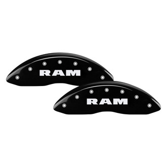 MGP® - Gloss Black Caliper Covers with Ram / Ramhead Engraving (Full Kit, 4 pcs)