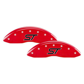 MGP® - Gloss Red Caliper Covers with ST and Bolts Engraving (Full Kit, 4 pcs)