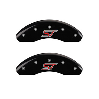 MGP® - Gloss Black Caliper Covers with ST and Bolts Engraving (Full Kit, 4 pcs)