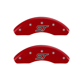 MGP® - Gloss Red Caliper Covers with ST and Bolts Engraving (Full Kit, 4 pcs)