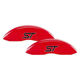 MGP® - Gloss Red Caliper Covers with No Bolts ST Engraving (Full Kit, 4 pcs)