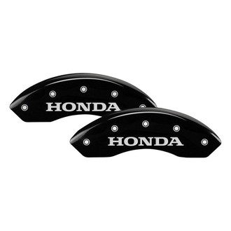 MGP® - Gloss Black Caliper Covers with Honda / H Logo Engraving (Full Kit, 4 pcs)