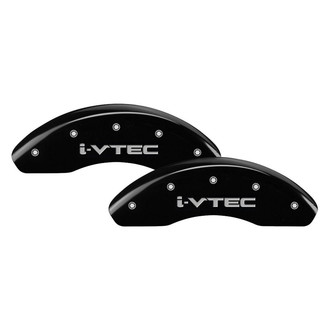 MGP® - Gloss Black Caliper Covers with i-Vtec Engraving (Full Kit, 4 pcs)