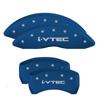 MGP® - Gloss Blue Caliper Covers with i-Vtec Engraving (Full Kit, 4 pcs)